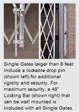 Folding Security Gates Houston pictures